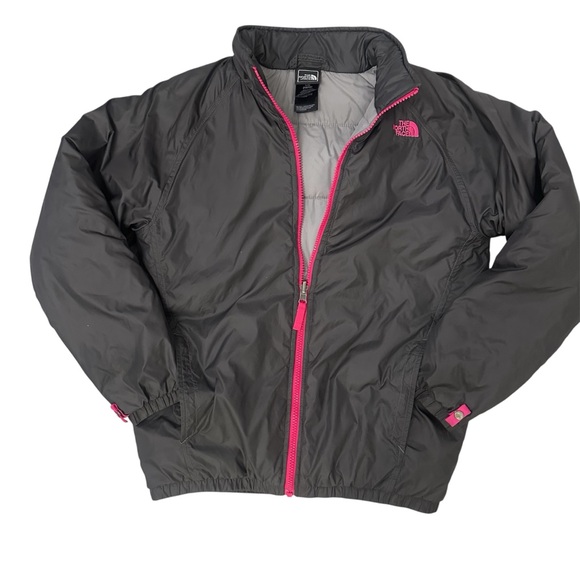 The North Face Youth Girl Large 14/16 Full Zip Insulated Jacket Outdoor Sporty - Picture 1 of 6